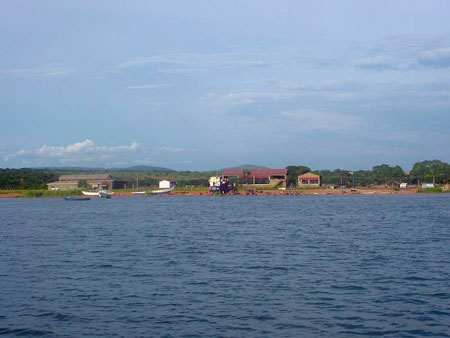 Kigoma boat yard.